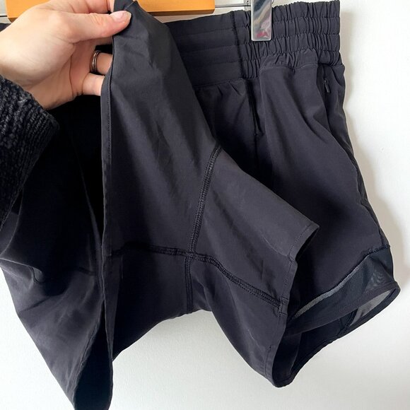 Lululemon Hotty Hot Shorts 4" Black Size 12 - Picture 8 of 10